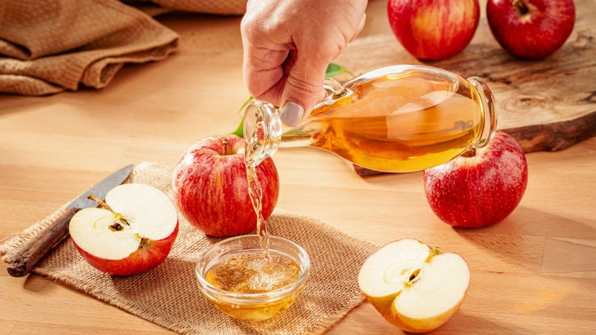 Vinagre de maçã por Shutterstock