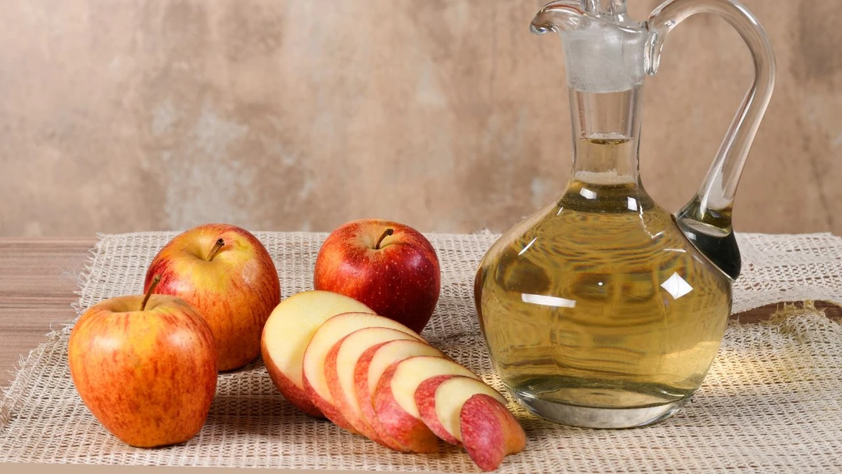 Vinagre de maçã por Shutterstock