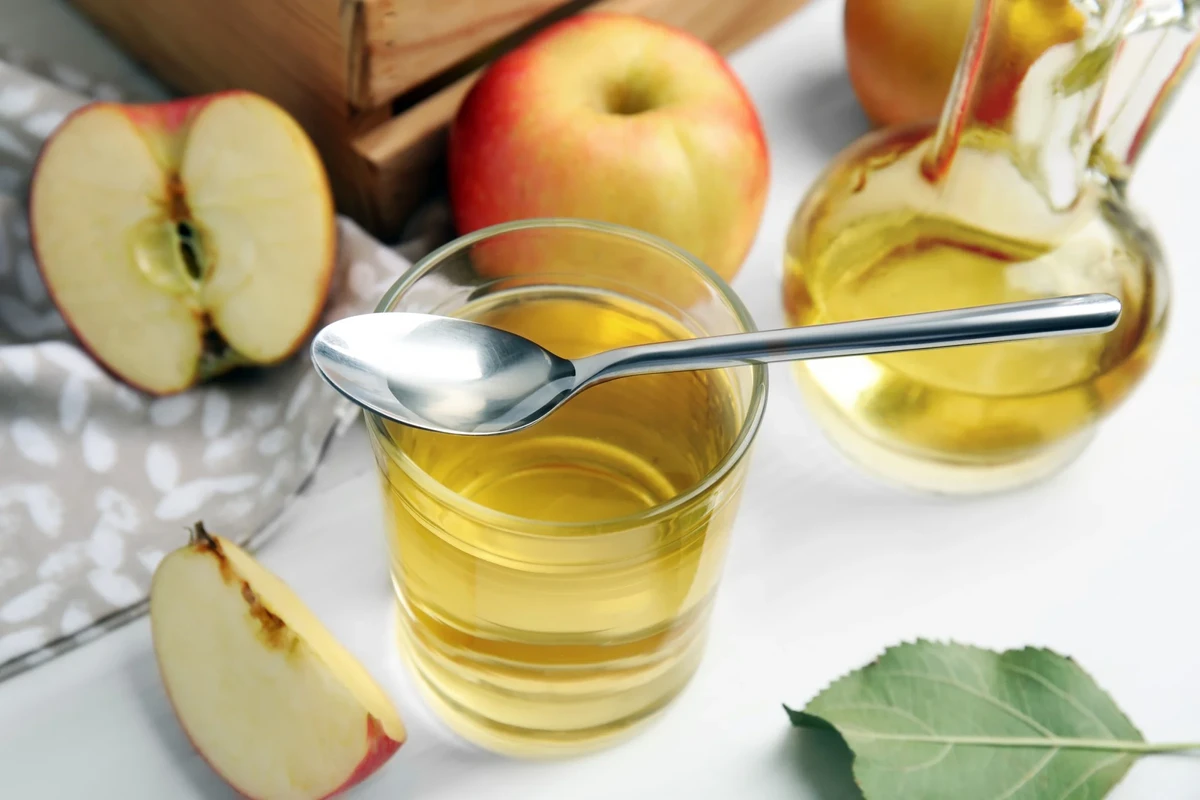 Vinagre de maçã por Shutterstock