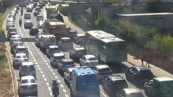 Acidente na Av. Bonocô
