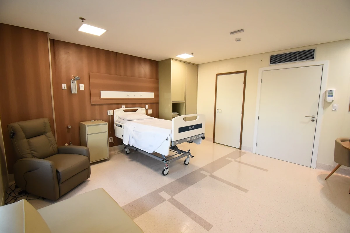 Centro de transplante de medula óssea no Hospital da Bahia