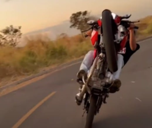 Grau de moto por Reprodução/Marciel do Grau