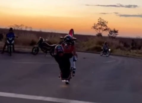 Grau de moto por Reprodução/Marciel do Grau