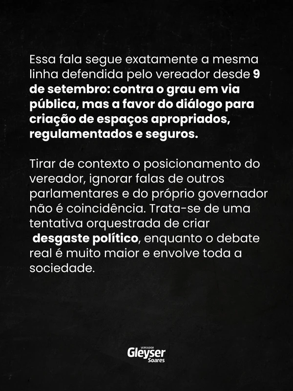 Nota de Gleyser Soares por Reprodução