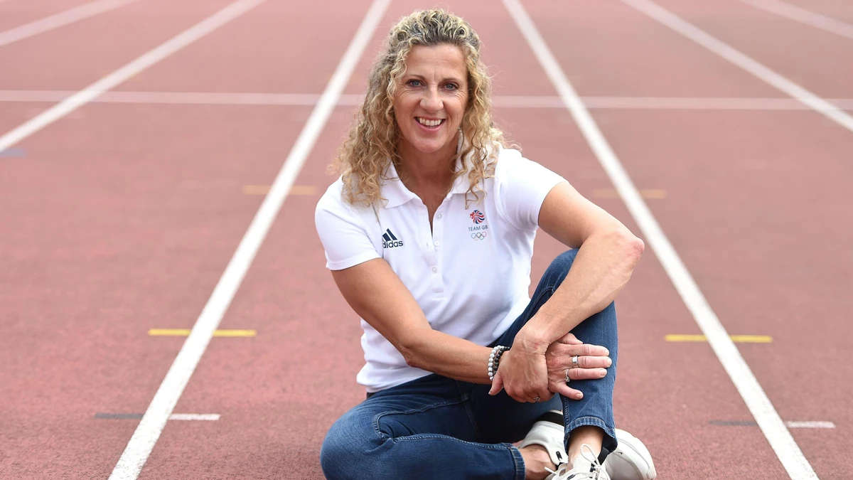 Sally Gunnell por Reprodução