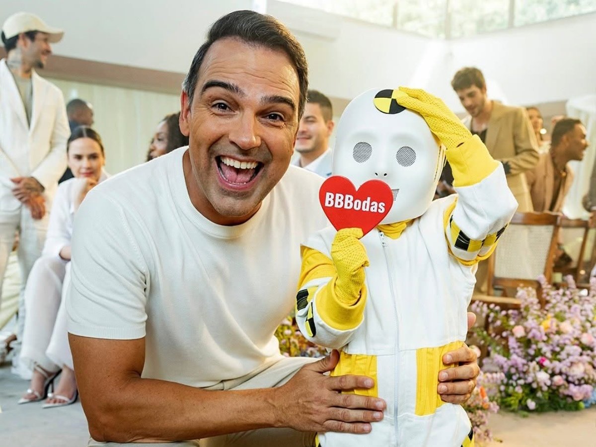 Tadeu Schmidt apresenta o Big Brother Brasil por Divulgação/TV Globo