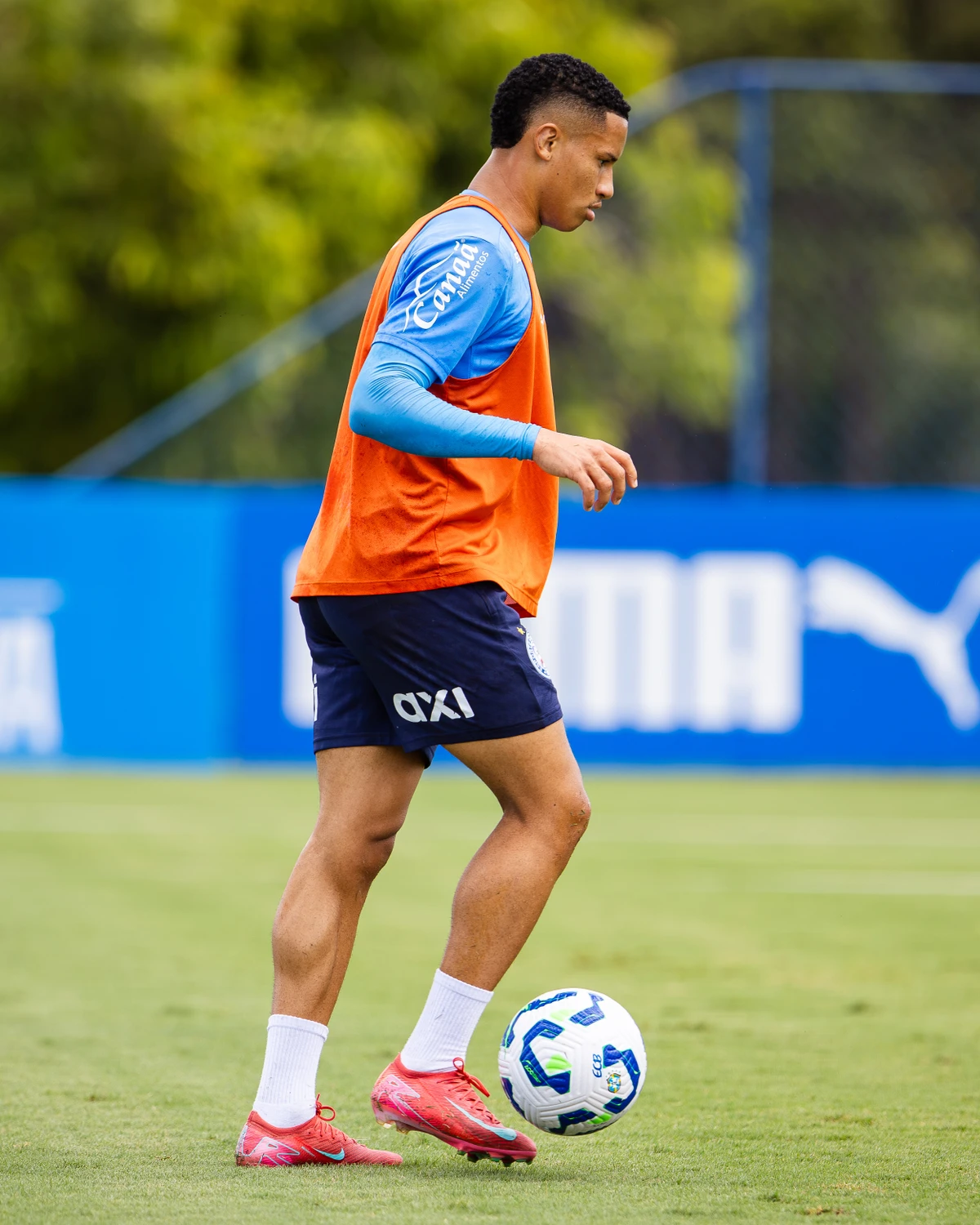 Último treino do Bahia antes de encarar o Botafogo por Letícia Martins/EC Bahia