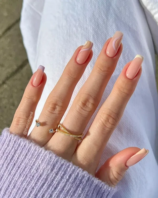 Unhas quadradas por Reprodução