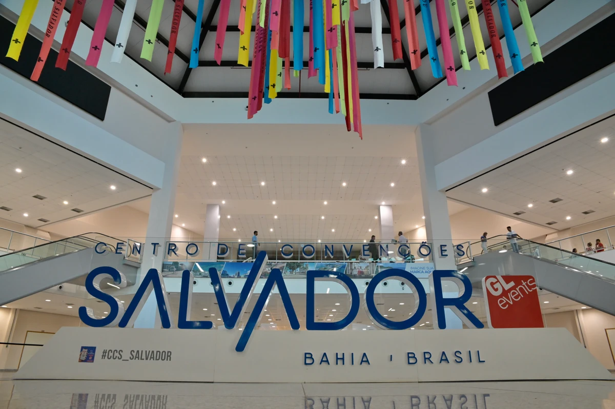 A inauguração do Centro de Convenções Salvador (CCS) aconteceu em 2020