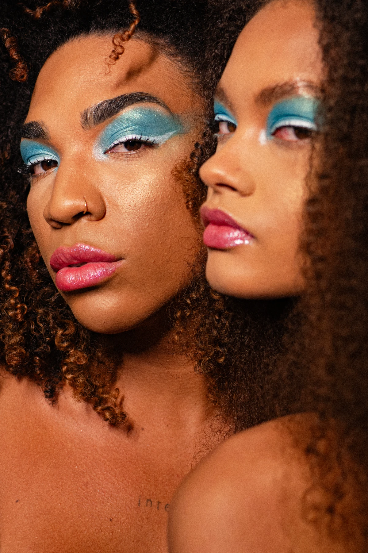 Backstage de beleza Afro Fashion Day 2024 |  por Lucas Assis