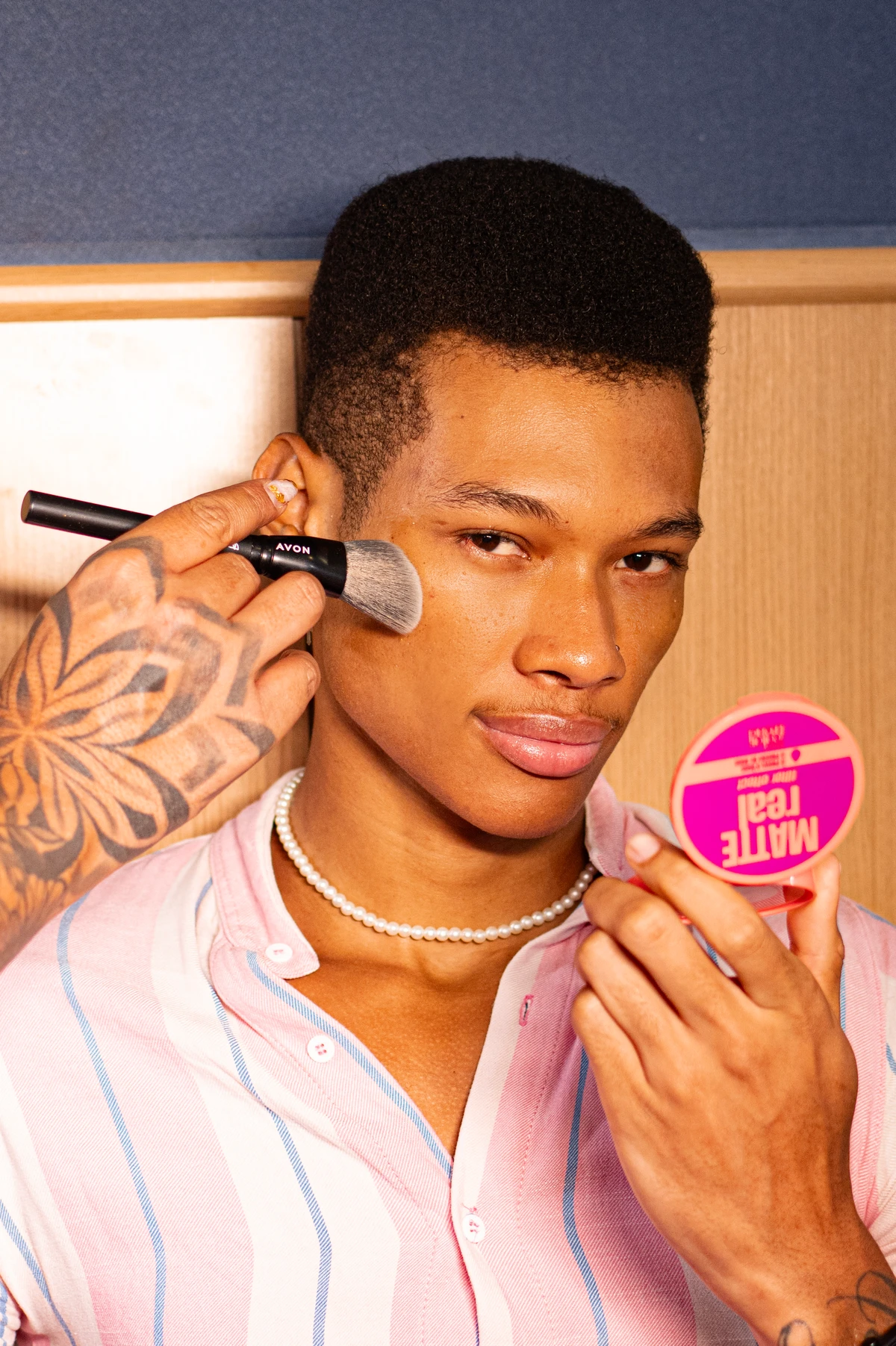Backstage de beleza Afro Fashion Day 2024 |  por Lucas Assis