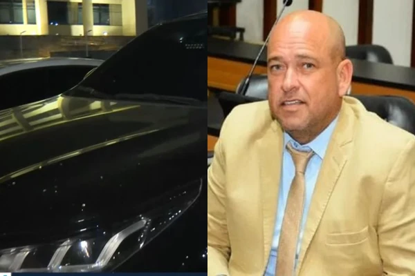 Carro de Binho Galinha foi apreendido