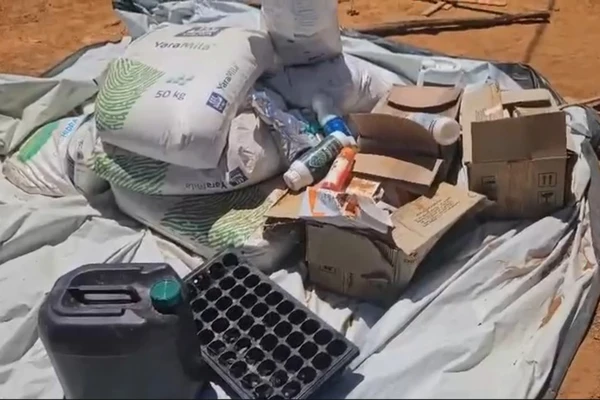 Droga foi encontrada em Ibipeba por Reprodução/Polícia Civil