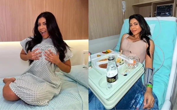 Ingrid Ohara faz seis cirurgias estéticas de uma vez