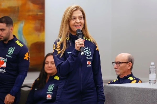 Leila Pereira por Divulgação/CBF