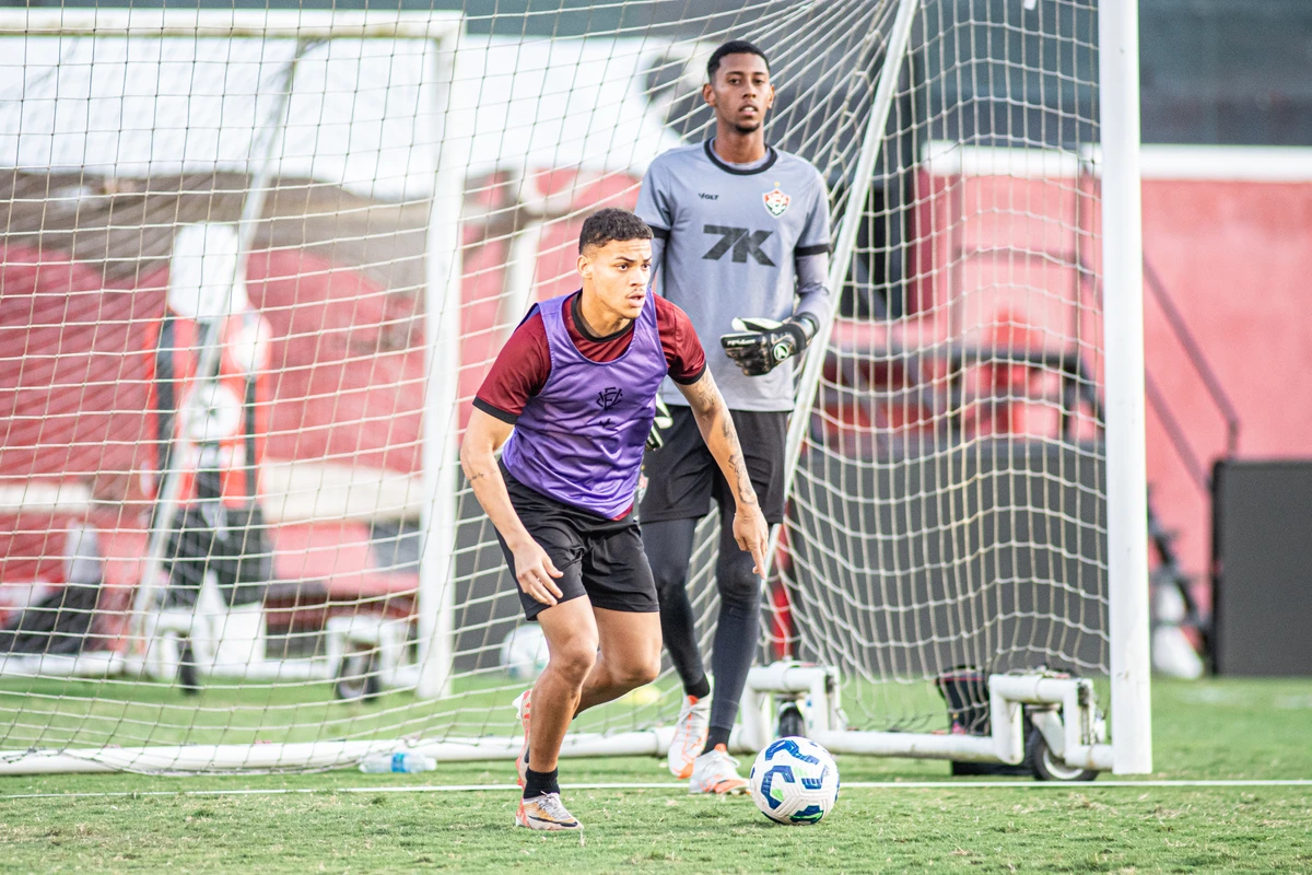 Último treino do Vitória antes de encarar o Ceará  por Vitctor Ferreira/EC Vitória