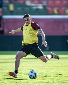 Último treino do Vitória antes de encarar o Ceará  por Vitctor Ferreira/EC Vitória