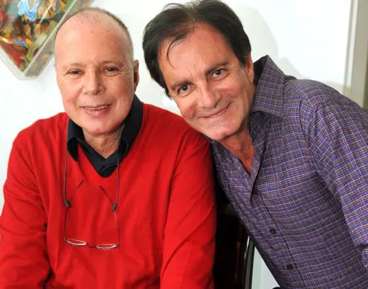 Edgar Moura Brasil e Gilberto Braga por Reprodução