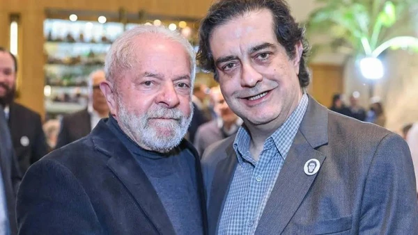 Lula e Luiz Roberto Pacheco