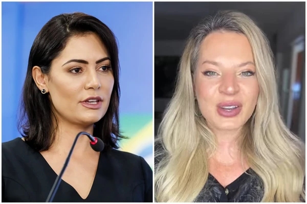 Michelle Bolsonaro e Joice Hasselmann