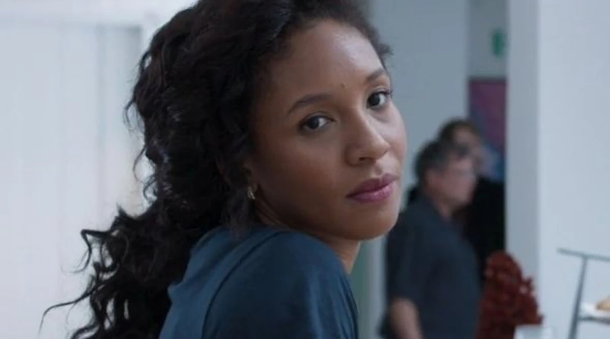 Nabiyah Be em uma das aparições em 'Pantera Negra', no papel de Linda