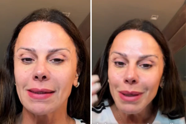Viviane Araújo publicou vídeo ensinando a fazer uma maquiagem natural