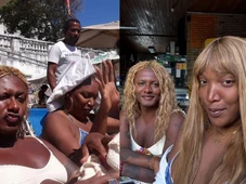 Imagem - Liniker e Majur curtem dia de sol na praia do Porto em Salvador; veja registros
