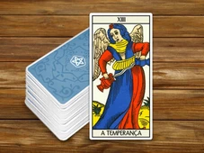 Imagem - Tarot do Dia: carta da Temperança pede equilíbrio para os signos de Áries, Libra e Aquário nesta segunda (6)