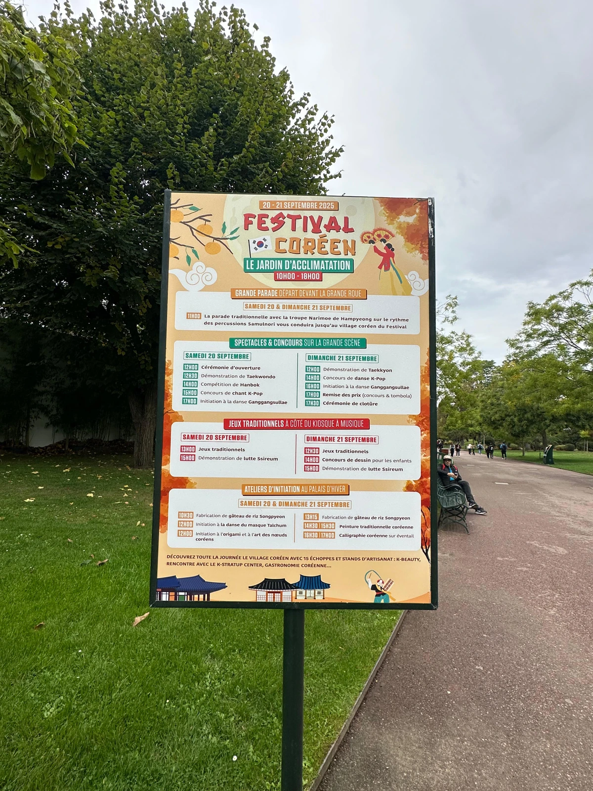 K-Festival no Jardin d’Acclimatation, em Paris por Gabriela Cruz
