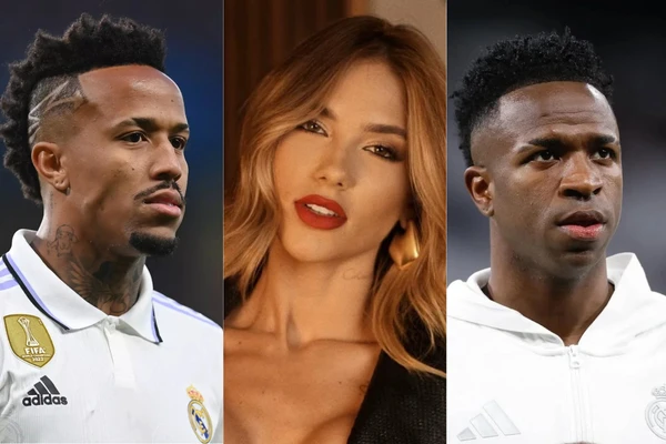 Militão, Virginia e Vini jr.