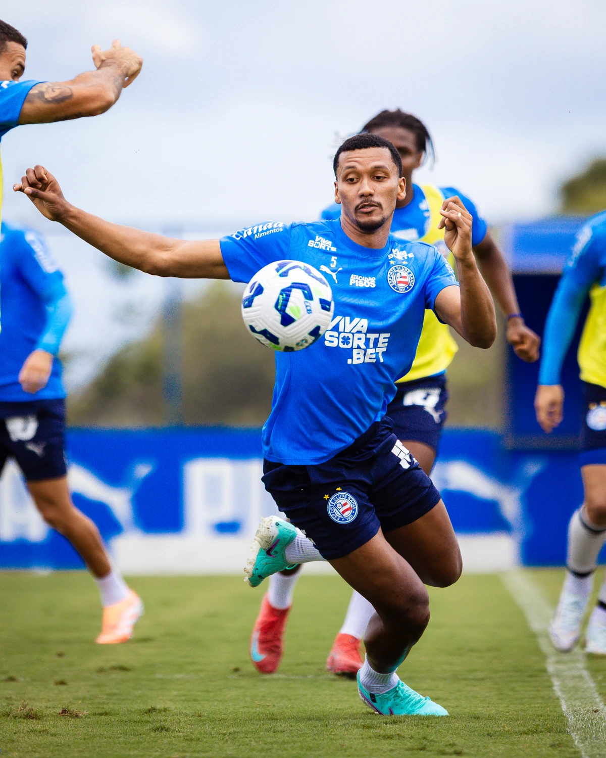 Reapresentação do Bahia após derrota para o Botafogo por Letícia Martins/EC Bahia