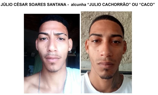 Saiba quem são os foragidos por crimes na região de Jequié por Divulgação/Polícia Civil
