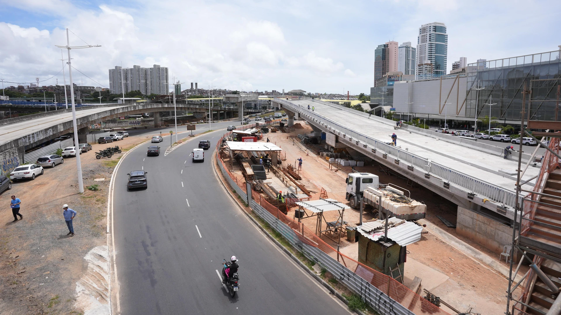 Imagem - Obras do viaduto em frente ao Shopping da Bahia chegam a 86%; veja prazo de entrega