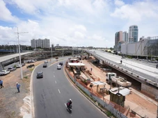 Imagem - Obras do viaduto em frente ao Shopping da Bahia chegam a 86%; veja prazo de entrega
