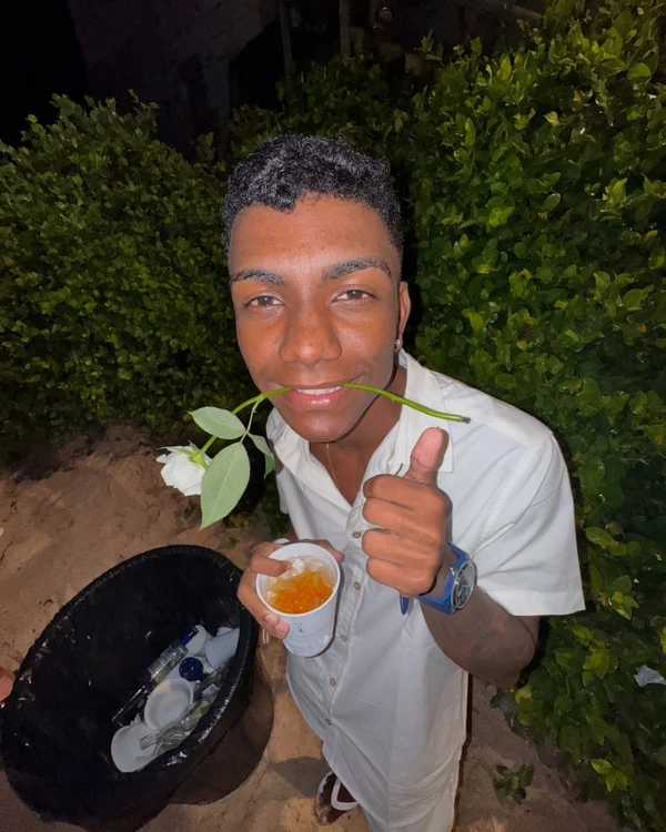 Alex Luan dos Santos Pereira, mais conhecido como Valioso por Reprodução/Redes sociais