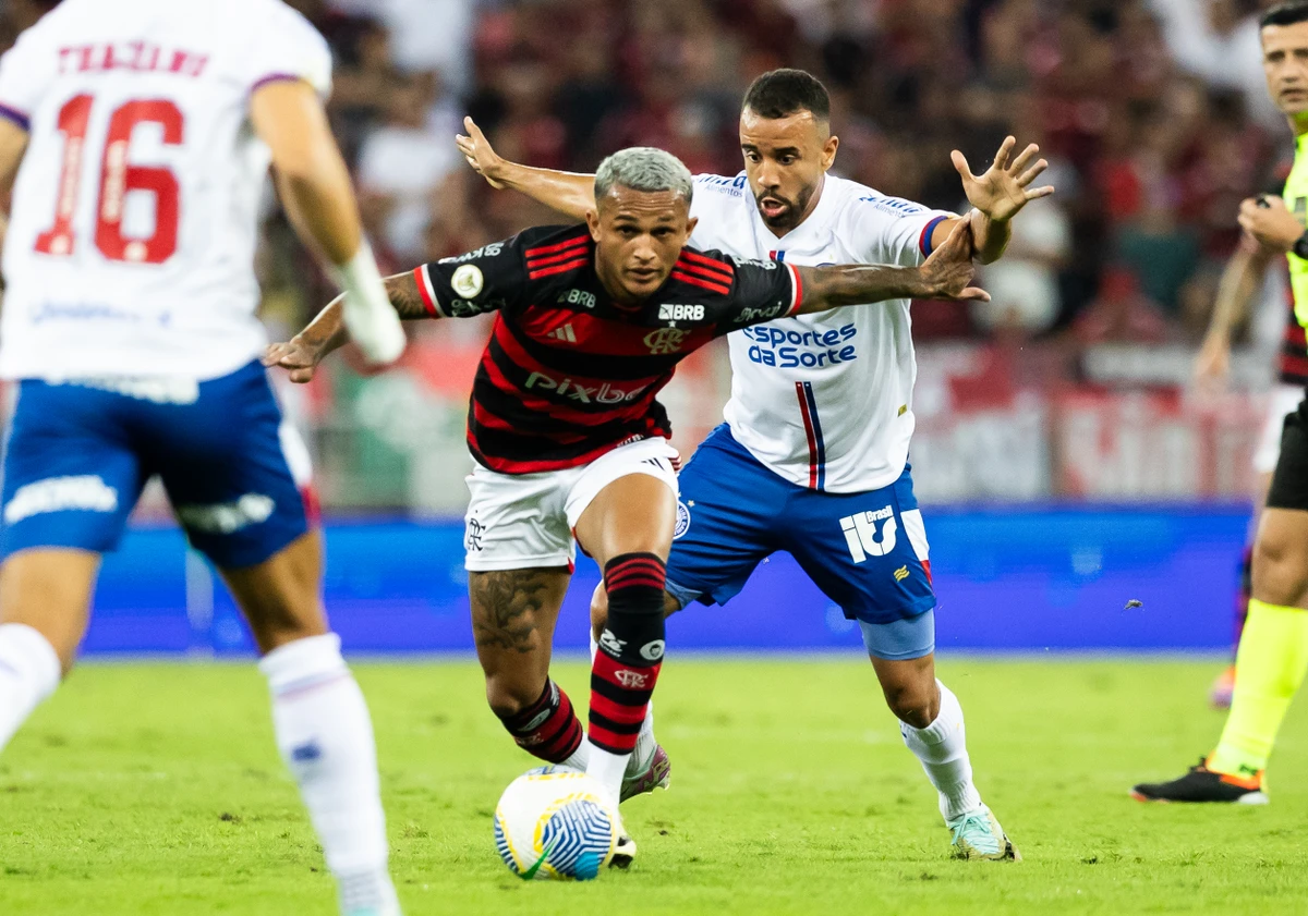 Flamengo 2x1 Bahia - 10ª rodada Barasileirão 2024 por Letícia Martins/EC Bahia