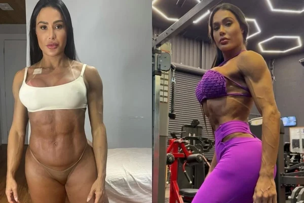 Gracyanne Barbosa ganhou 20kg