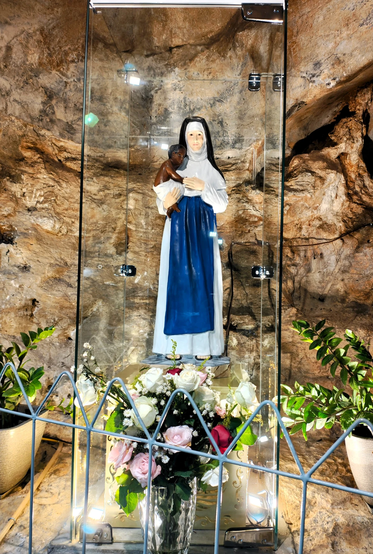 Santa Dulce dos Pobres no santuário de Bom Jesus da Lapa