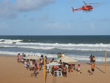 Imagem - Jovem de 19 anos desaparece após entrar no mar em praia de Salvador
