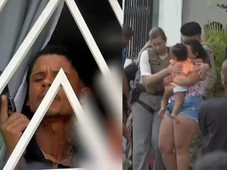 Imagem - Suspeito faz mãe e bebê reféns dentro de casa em transmissão ao vivo na Bahia