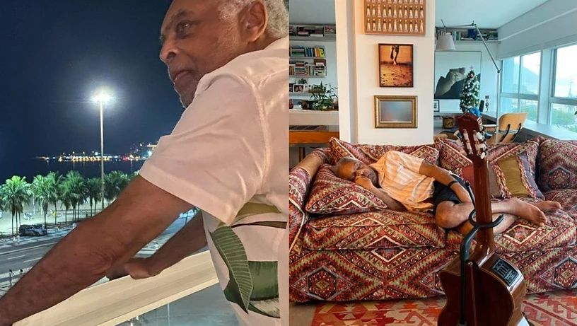 Imagem - Como é o apartamento de 344 m² de Gilberto Gil em Copacabana com vista deslumbrante para o mar