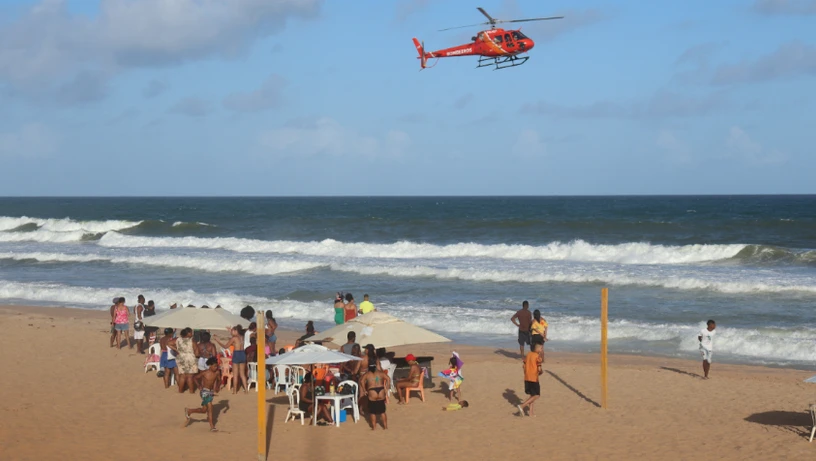 Imagem - Corpo de jovem que se afogou na praia de Armação é encontrado
