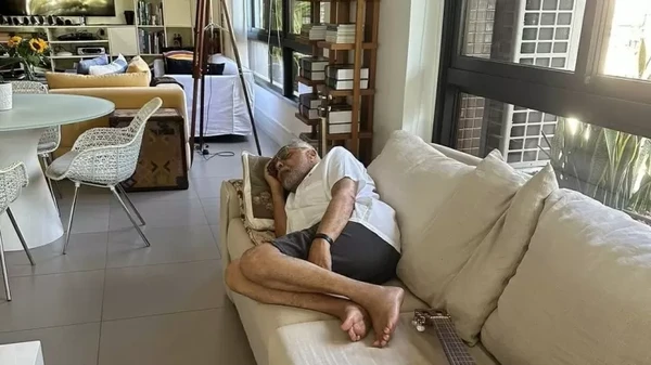 Apartamento de Gilberto Gil em Copacabana por Reprodução/Instagram