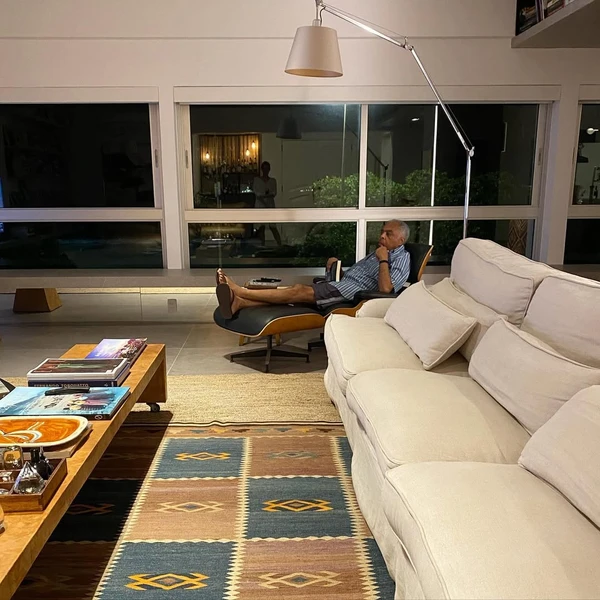 Apartamento de Gilberto Gil em Copacabana por Reprodução/Instagram