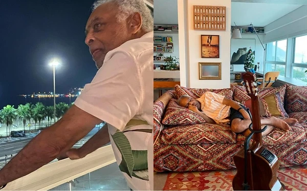 Apartamento de Gilberto Gil tem 344 m² e vista para o mar de Copacabana