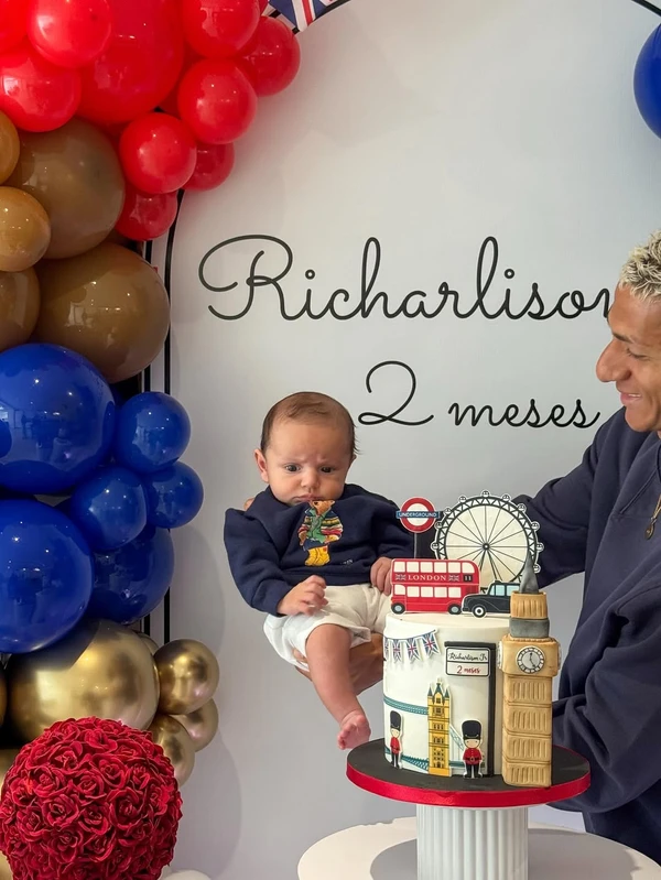 Bebê Richarlison Jr por Reprodução