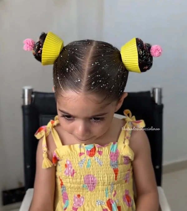 Ideias de cabelo maluco para meninas por Reprodução