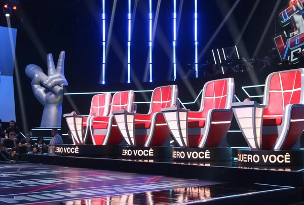 Novo cenários do The Voice Brasil por Cesar Conventi/Fotoarena