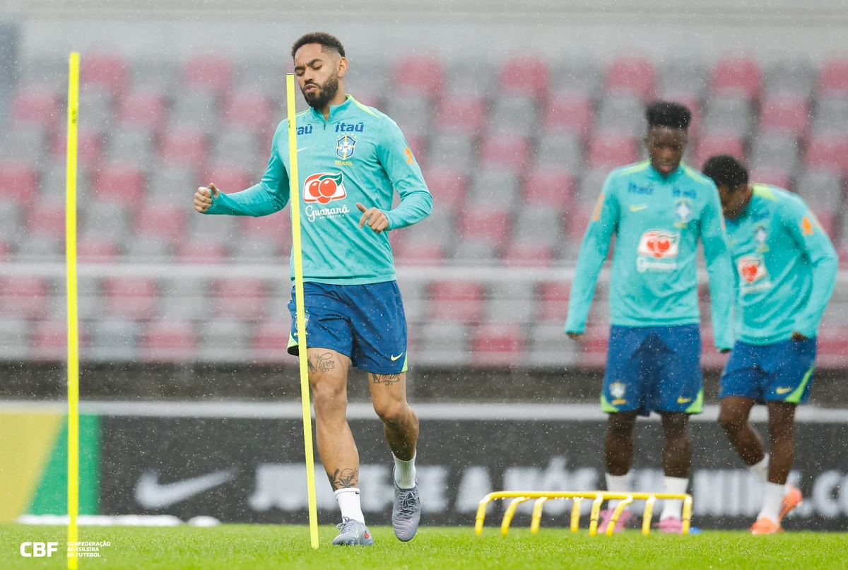 Primeiro treino da Seleção para os amistosos contra Coreia do Sul e Japão por Rafael Ribeiro/CBF