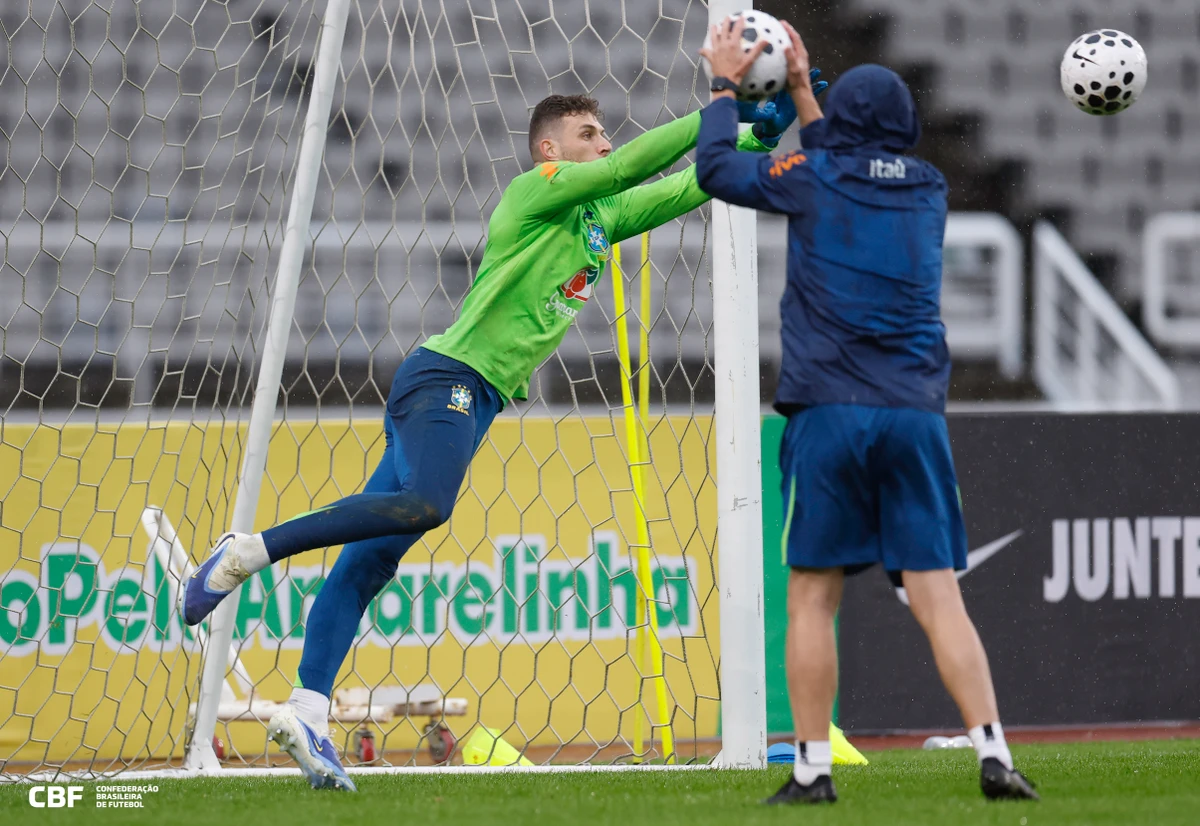 Primeiro treino da Seleção para os amistosos contra Coreia do Sul e Japão por Rafael Ribeiro/CBF